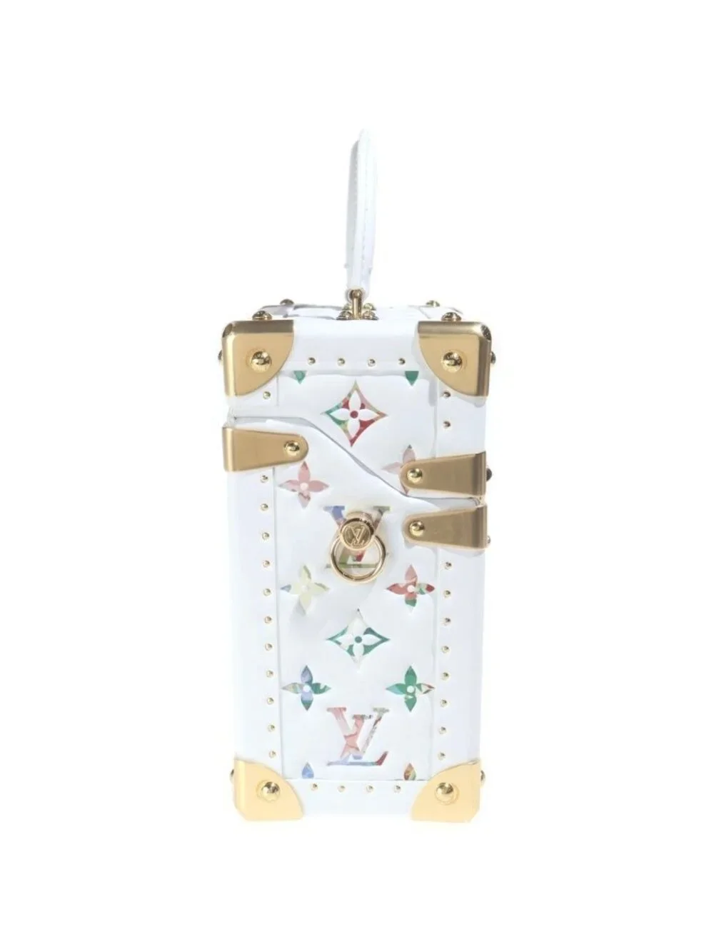 Louis Vuitton LV Garden Monogram Camera Bo 2-Way Hand Shoulder Trunk Bag Gold